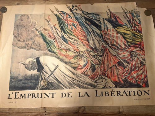Großes plakat erster - großes,