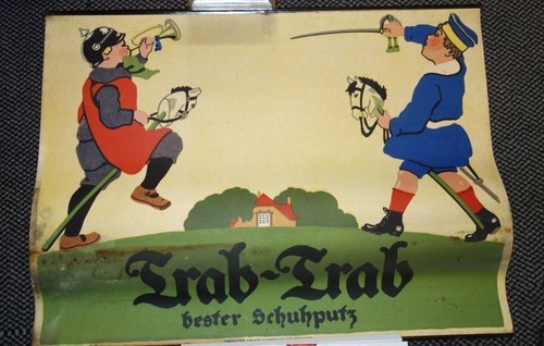Altes plakat trab bester - plakat, trab-trab