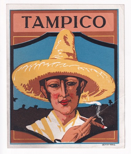 Tampico originales etikett - tampico,,