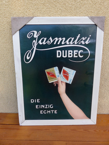 Uraltes plakat jasmatzi - plakat,