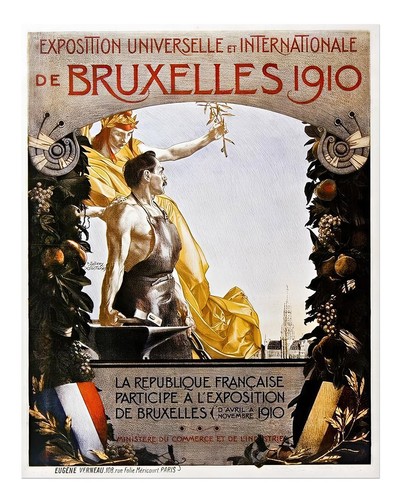 Vintage 1910 brüssel - vintage,