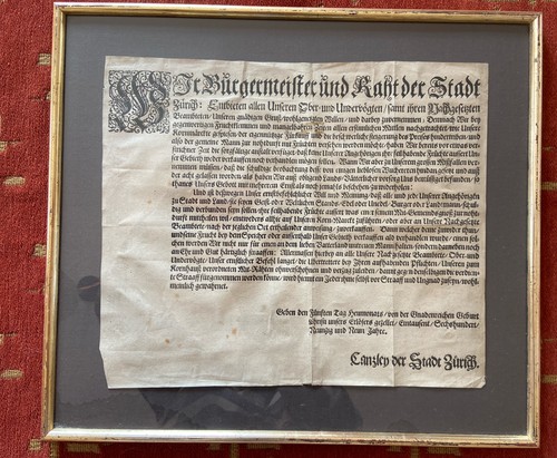 Zürch hungersnot 1699 - -hungersnot,