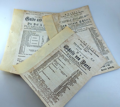 Theaterzettel theater oper - 3,