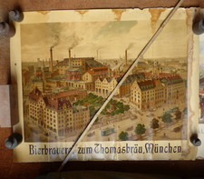 Plakat um 1900, Bierbrauerei