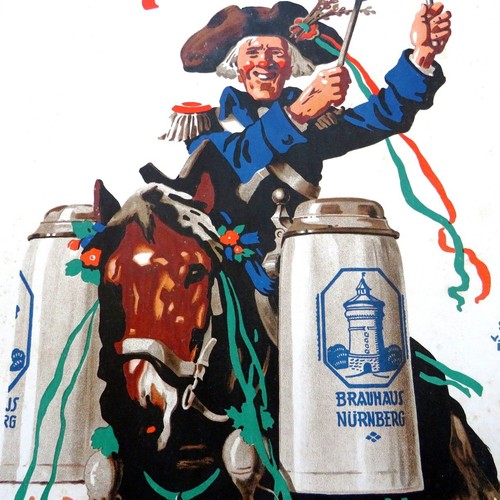 Märzen bier antikes plakat - mÄrzen,