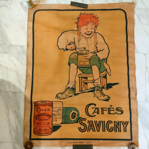 Plakat cafés savigny - plakat, savigny"