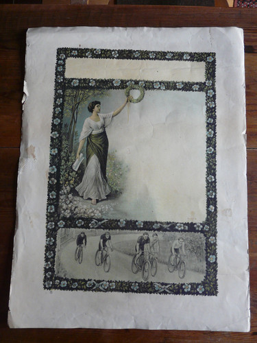 Plakat urkunde jugendstil alt - urkunde,