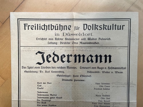 Jedermann plakat 32 - jedermann★plakat★22, x