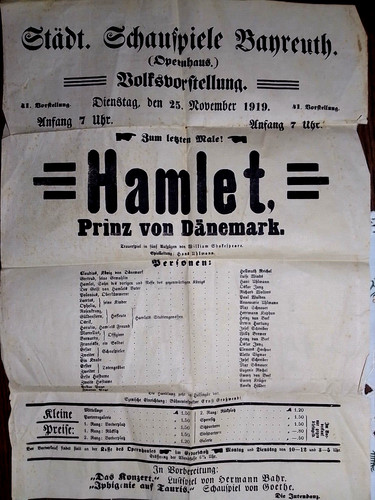 Plakat städt schauspiele - plakat, städt.schauspiele