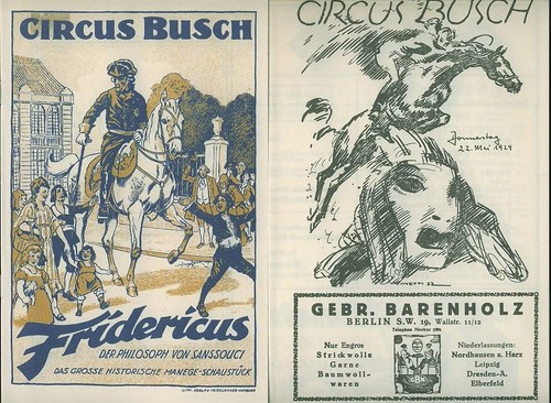 Fridericus rex circus busch - circus,
