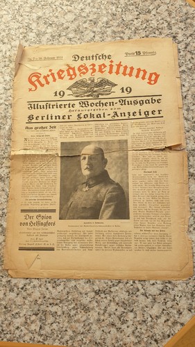 Deutsche kriegszeitung - deutsche, v