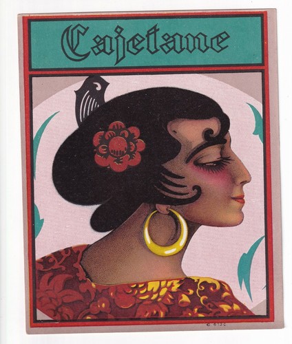 Cajetane orgin etikett - cajetane,,