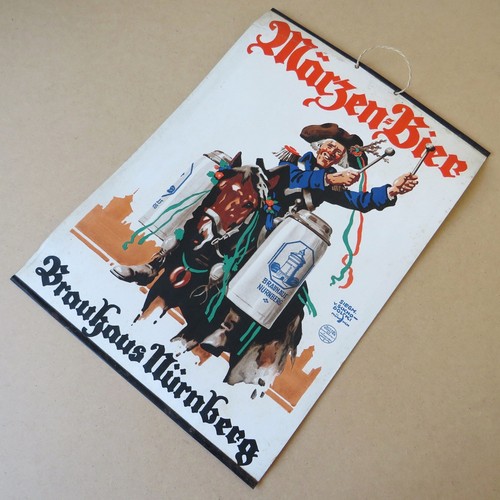 Märzen bier antikes plakat - =,
