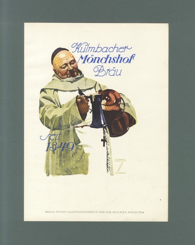 Kulmbacher mönchshof bräu - kulmbacher,